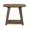 Liberty Furniture 930-OT1021 Liberty Furniture 930-OT1021 Carolina Park - Octagonal End Table - Amber Brown