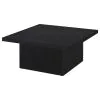 Coaster Fine Furniture 706408 Devar - Square Engineered Wood Cocktail Coffee Table - Black