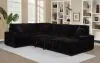 Coaster Fine Furniture 511049B3 Devonshire - Right Chaise With Storage & 1 Piece Pillow, Box 3 of 3 - Black
