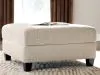 Benchcraft® 6670408 Steelwater Retreat - Oversized Accent Ottoman - Latte