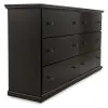 Ashley Furniture B138-31 Maribel - Six Drawer Dresser - Black