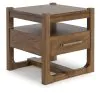 Ashley Furniture T974-2 Cabalynn - Square End Table - Light Brown