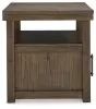 Ashley Furniture T738-3 Boardernest - Rectangular End Table - Brown