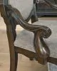 Ashley Furniture D947-01A Maylee - Dining Upholstered Arm Chair (Set of 2) - Dark Brown