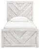 Ashley Furniture B3788B6 Ashley Furniture B3788B6 Cayboni - Twin Panel Bed - Whitewash