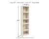 Ashley Furniture EW0331-124 Bellaby - Pier - 4 Shelves - Whitewash