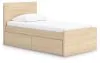 Ashley Furniture EB9632B10 Ashley Furniture EB9632B10 Onita - Twin Panel Platform Bed With 1 Side Storage - Natural