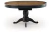 Ashley Furniture PCD619-48 Clorazi - Oval Dining Room Butterfly Extension Table - Black / Brown