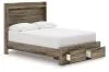 Ashley Furniture PCB2005B10 Elbrim - Full Panel Storage Bed - Brown