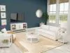 Riverside Furniture 30704 Rosalie - Round Cocktail Table - White