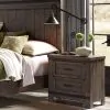 Liberty Furniture 759-BR-KBBDMN Liberty Furniture 759-BR-KBBDMN Thornwood Hills - 4 Piece Bedroom Set (King Bookcase Bed, Dresser & Mirror, Nightstand) - Rock Beaten Brown