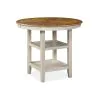 New Classic D1763-52S-BSQ New Classic D1763-52S-BSQ Mitchell - 5 Piece Counter Dining Set - Bisque / Brown