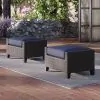 New Classic G807C-19S Skye - Ottomans (Set of 2) - Blue