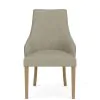 Riverside Furniture 92601 Mix-N-Match Chairs - Swoop Arm Upholstered Chair (Set of 2) - Gray