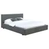 CoasterEssence 316020Q Gregory - Queen Upholstered Platform Bed - Graphite