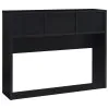 Coaster Fine Furniture 315851Q-SET Westpark - 3 Piece Queen Bedroom Set Bookcase Headboard - Black