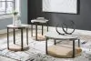 Ashley Furniture T383-13 Darthurst - Occasional Table Set (Set of 3) - Light Brown