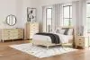 Ashley Furniture EB2444/231/156/112 Cabinella - 3 Pc. - Dresser, Full Platform Panel Bed - Tan
