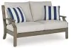 Ashley Furniture P701-835 Rainier Ranch - Loveseat With Cushion - Brown / Beige