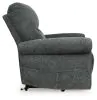 Ashley Furniture 1790312 Aureta - Power Lift Recliner - Charcoal