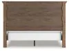 Ashley Furniture PCB779B7 Feddinger - California King Panel Bed - Medium Brown