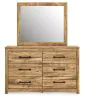 Ashley Furniture PCB1580B1 Ashley Furniture PCB1580B1 Maystonna - Dresser And Mirror - Brown