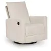 Ashley Furniture PC2440461 Oaklynn-Manor - Swivel Glider Recliner - Canvas