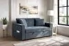 New Classic U1827-30-BLU Selby - Pop-Up Sleeper Sofa - Blue