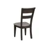 Liberty Furniture 152-C2501S Double Bridge - Splat Back Side Chair - Dark Chestnut