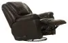 Jackson Furniture Industries 49105-1284/29-3084/29 Transformer II - Chaise Swivel Glider Recliner - Chocolate Top Grain Italian Leather Match