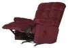 Jackson Furniture Industries 47372-1765/40 Jackson Furniture Industries 47372-1765/40 Nettles - Chaise Rocker Reclining With Deluxe Heat/Massage - Merlot