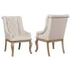CoasterEssence 110293 Brockway - Upholstered Arm Chair (Set of 2) - Barley Brown