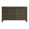 Intercon TA-BR-N6306-RVR-C Tahoe Youth - Dresser - River Rock