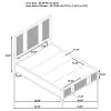 Coaster Fine Furniture 224900Q Terrace - 2-Drawer Queen Storage Bed - Ash Brown