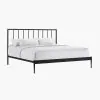 Intercon MB-BR-MODKNG-MTE-C Metal Beds - Modern King Metal Bed - Matte Black