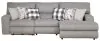 Jackson Furniture Industries 615/06/04/03-38 Jackson Furniture Industries 615/06/04/03-38 Rockport - 3 Piece Power Reclining Sectional With 1 RSF Lay-Back Chaise, 1 Armless Chair And 1 Lay-Flat Recliner - Gray