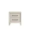 New Classic B0182W-040 New Classic B0182W-040 Ballard - 2 Drawer Nightstand - White
