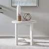 Liberty Furniture 142-OT1021 Liberty Furniture 142-OT1021 Backroads - Round End Table - Weathered White & Parchment Brown
