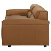 Coaster Fine Furniture 509501 Buxton - Top Grain Leather Upholstered Sofa - Orange