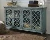 Ashley Furniture T505-762 Mirimyn - Accent Cabinet - Vintage Finish - Antique Teal