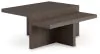 Ashley Furniture T304-12 Zendex - Occasional Table Set (Set of 2) - Brown