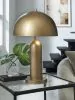 Ashley Furniture L208514 Ashley Furniture L208514 Wendfield - Metal Table Lamp - Antique Gold Finish