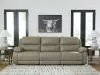 Ashley Furniture PC99201S1 Ashley Furniture PC99201S1 Narwhal Place - 3-Piece Power Reclining Sectional - Pebble