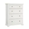 Samuel Lawrence Furniture S920-440 Savannah - 4-Drawer Chest - White