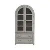 Liberty Furniture 237-DR-CC River Place - Curio Cabinet - Riverstone White & Tobacco