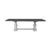 Liberty Furniture 237-DR-TRS River Place - Trestle Table - Riverstone White & Tobacco