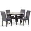 New Classic D400-11 Celeste - Round Dining Table - Espresso