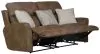 Jackson Furniture Industries 3882-1811/19-1728/26 Justine - Lay Flat Reclining Loveseat - Burlap