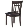 CoasterEveryday 102672 Lavon - Wood Dining Side Chair (Set of 2) - Espresso And Black