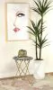 CoasterEssence 935878 Xenia - Round Bone Inlay Accent Side Table - White And Gold